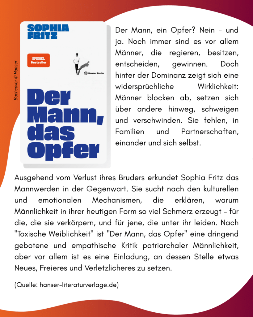 Inhaltsbeschreibung zu "Der Mann, Das Opfer"